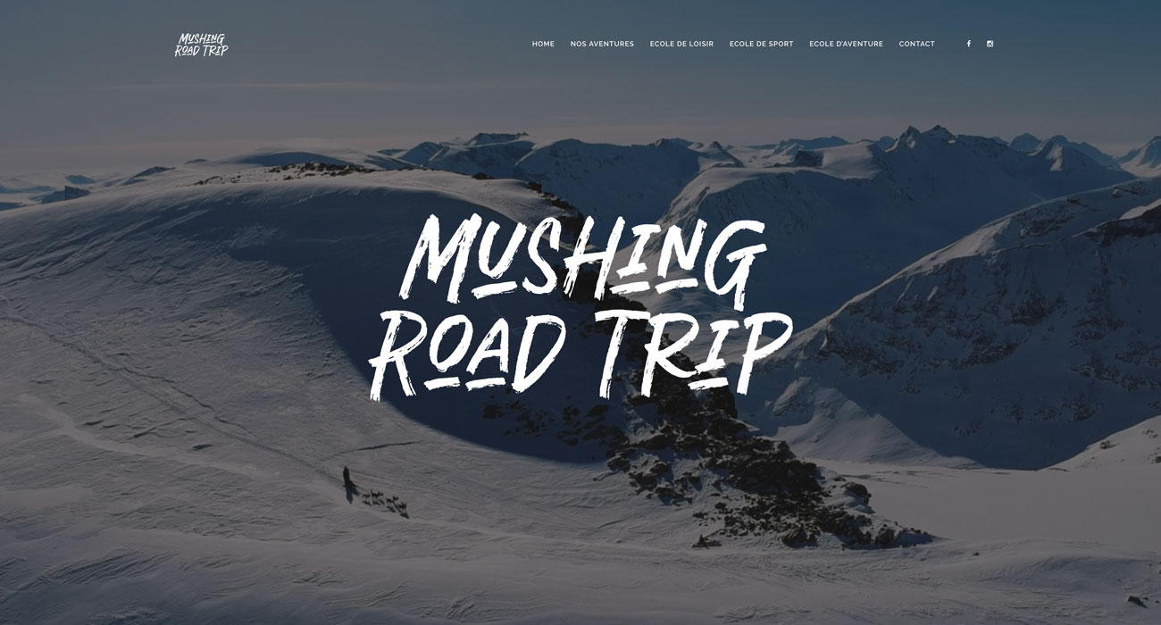 Mushing road trip